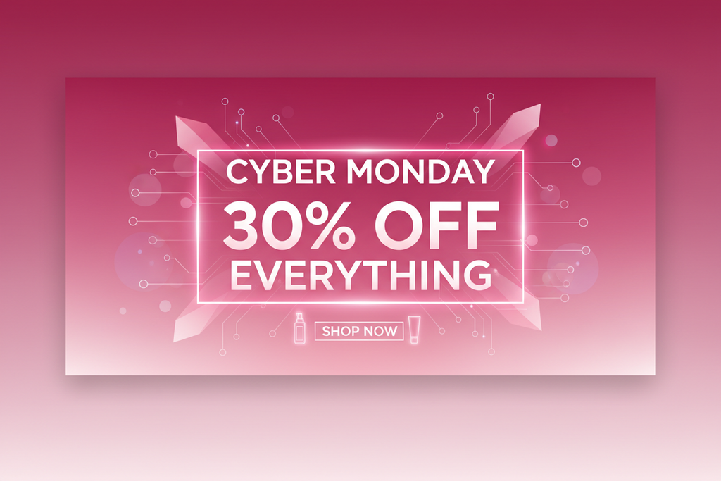 CYBER MONDAY 30% OFF EVERYTHING KEEP THE THEAME PINK PLEASE