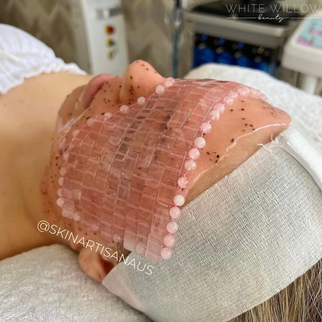 Rose Quartz Eye Mask - Skin Artisan
