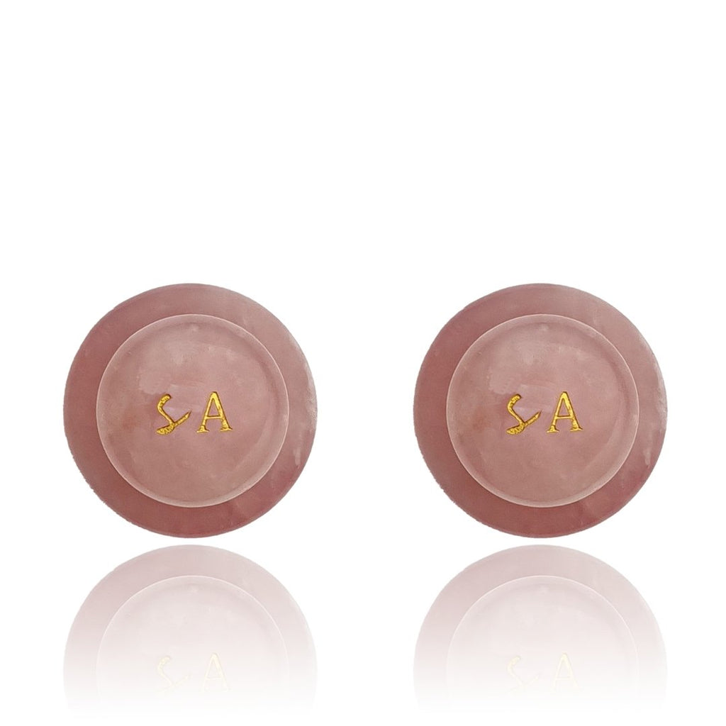 Rose Quartz Mushroom Gua Sha Set - Skin Artisan